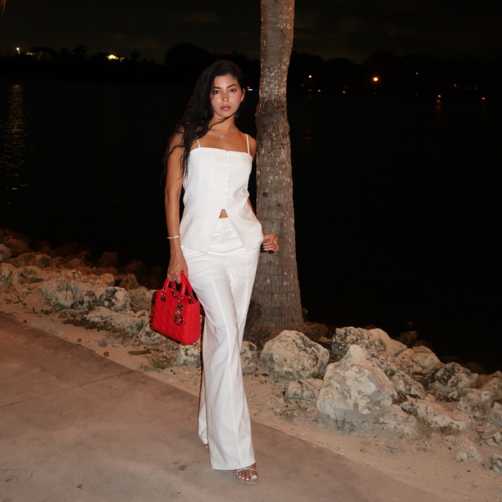 White two pieces